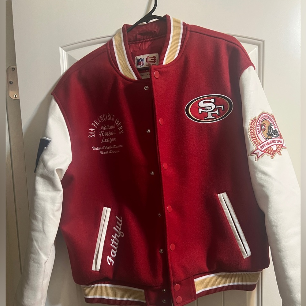 San Francisco 49ers Letterman Jacket